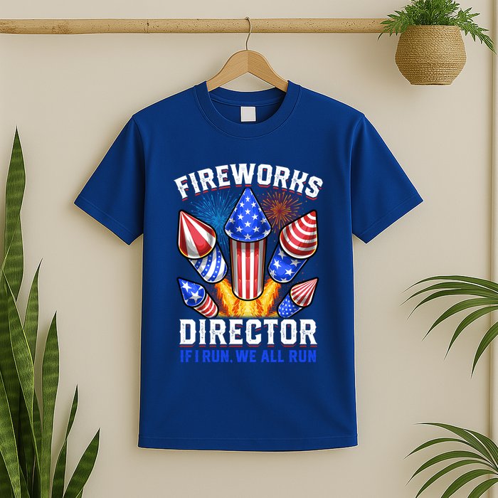 Fireworks Director Pyrotechnician 4th Of July Gift T-Shirt