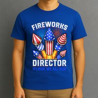Fireworks Director Pyrotechnician 4th Of July Gift T-Shirt
