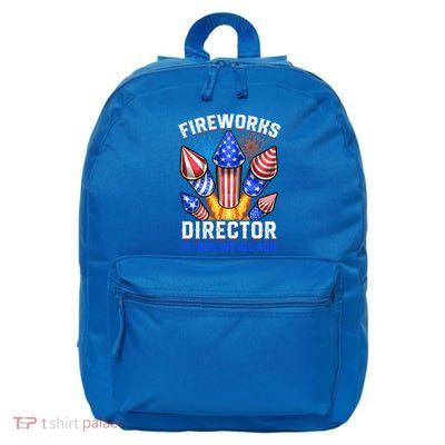 Fireworks Director Pyrotechnician 4th Of July Gift 16 in Basic Backpack