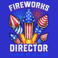 Fireworks Director Pyrotechnician 4th Of July Gift Zip Tote Bag