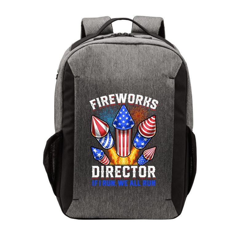 Fireworks Director Pyrotechnician 4th Of July Gift Vector Backpack