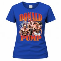 Funny Donald Pump Trump 2024 Love America Election Gift Women's T-Shirt