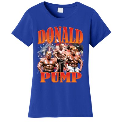 Funny Donald Pump Trump 2024 Love America Election Gift Women's T-Shirt