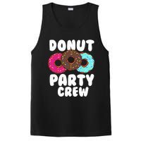 Funny Donut Party Crew Cool Doughnut Gift For Women PosiCharge Competitor Tank