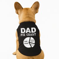 Funny Dad Pie Chart Dad Jokes Pay For Things Fix Things Doggie Tank