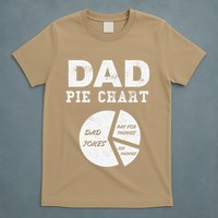 Funny Dad Pie Chart Dad Jokes Pay For Things Fix Things T-Shirt