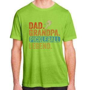 Fathers Day Present Pickleball Dad Grandpa Pickleball Legend Gift Adult ChromaSoft Performance T-Shirt