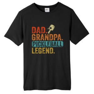 Fathers Day Present Pickleball Dad Grandpa Pickleball Legend Gift Tall Fusion ChromaSoft Performance T-Shirt