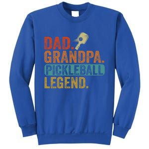 Fathers Day Present Pickleball Dad Grandpa Pickleball Legend Gift Sweatshirt