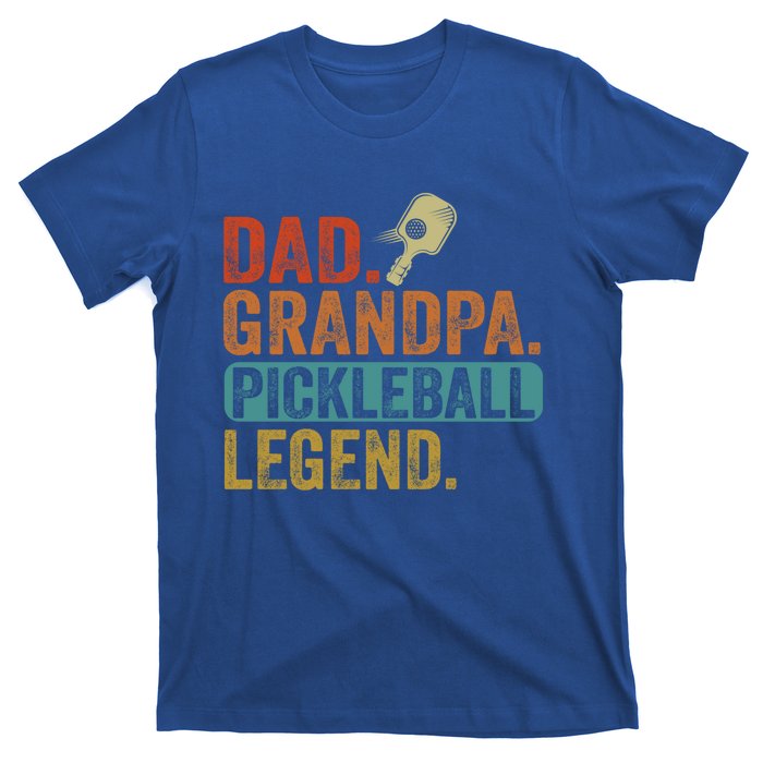 Fathers Day Present Pickleball Dad Grandpa Pickleball Legend Gift T-Shirt