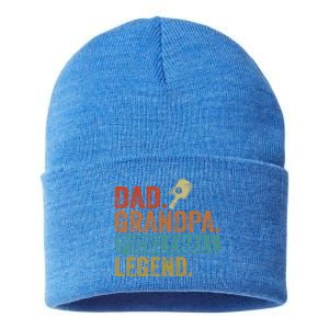 Fathers Day Present Pickleball Dad Grandpa Pickleball Legend Gift Sustainable Knit Beanie