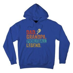 Fathers Day Present Pickleball Dad Grandpa Pickleball Legend Gift Tall Hoodie