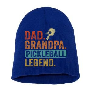 Fathers Day Present Pickleball Dad Grandpa Pickleball Legend Gift Short Acrylic Beanie