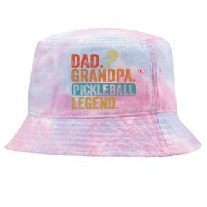 Fathers Day Present Pickleball Dad Grandpa Pickleball Legend Gift Tie-Dyed Bucket Hat