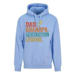 Fathers Day Present Pickleball Dad Grandpa Pickleball Legend Gift Unisex Surf Hoodie