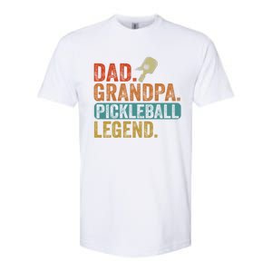 Fathers Day Present Pickleball Dad Grandpa Pickleball Legend Gift Softstyle CVC T-Shirt