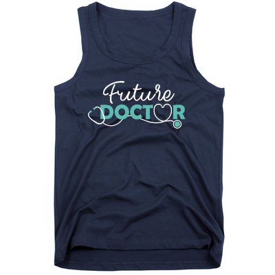 Future Doctor Pre Med Outfit Medical Student Gift Tank Top