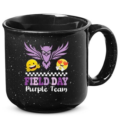 Field Day Pupple Team Students School Sports Competition 15oz Campfire Ceramic Mug
