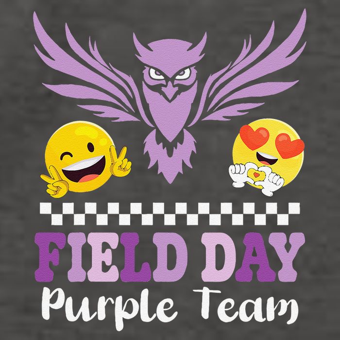 Field Day Pupple Team Students School Sports Competition Vector Backpack