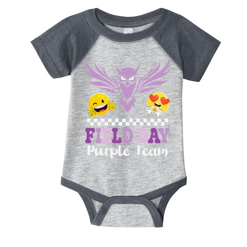 Field Day Pupple Team Students School Sports Competition Infant Baby Jersey Bodysuit