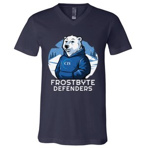 Frostbyte Defenders Polar Plunge V-Neck T-Shirt