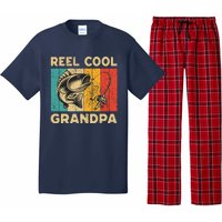 FatherS Day Present Funny Fishing Reel Cool Grandpa Pajama Set