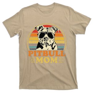 Funny Dog Pitbull Mom Pittie Mom Mother's Day Gift T-Shirt