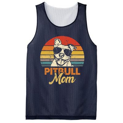 Funny Dog Pitbull Mom Pittie Mom Mother's Day Mesh Reversible Basketball Jersey Tank