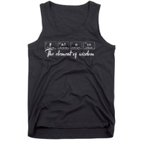 FatherS Day Periodic Table Tribute Tank Top