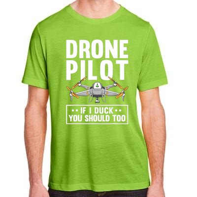 Funny Drone Pilot For RC Racing Pilots Flying FPV Adult ChromaSoft Performance T-Shirt