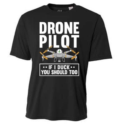 Funny Drone Pilot For RC Racing Pilots Flying FPV Cooling Performance Crew T-Shirt