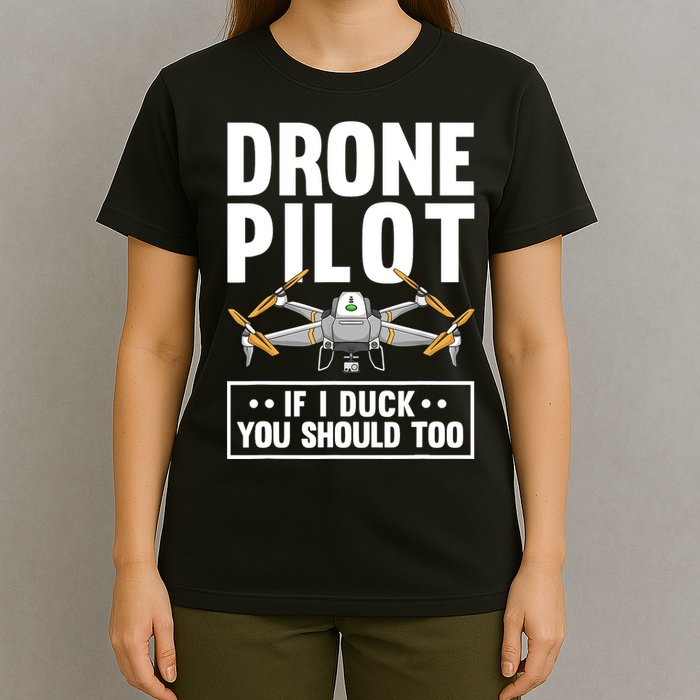 Funny Drone Pilot For RC Racing Pilots Flying FPV T-Shirt