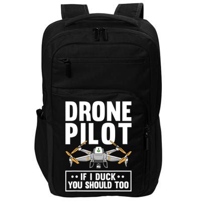 Funny Drone Pilot For RC Racing Pilots Flying FPV Impact Tech Backpack