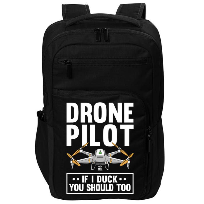 Funny Drone Pilot For RC Racing Pilots Flying FPV Impact Tech Backpack