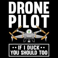 Funny Drone Pilot For RC Racing Pilots Flying FPV Button