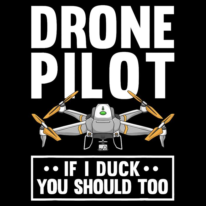 Funny Drone Pilot For RC Racing Pilots Flying FPV Button