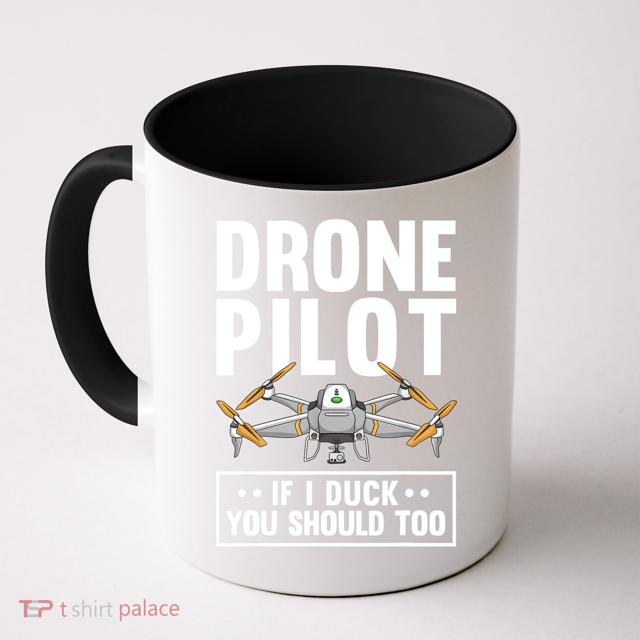 Funny Drone Pilot For RC Racing Pilots Flying FPV Mug