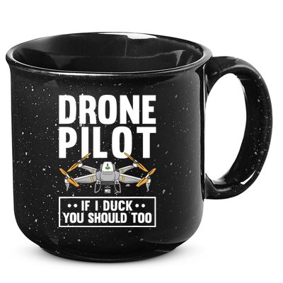 Funny Drone Pilot For RC Racing Pilots Flying FPV 15oz Campfire Ceramic Mug