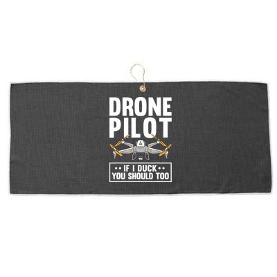 Funny Drone Pilot For RC Racing Pilots Flying FPV Large Microfiber Waffle Golf Towel