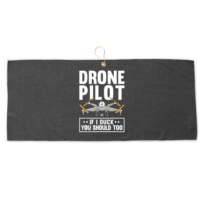Funny Drone Pilot For RC Racing Pilots Flying FPV Large Microfiber Waffle Golf Towel