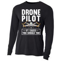 Funny Drone Pilot For RC Racing Pilots Flying FPV Cooling Performance Long Sleeve Crew