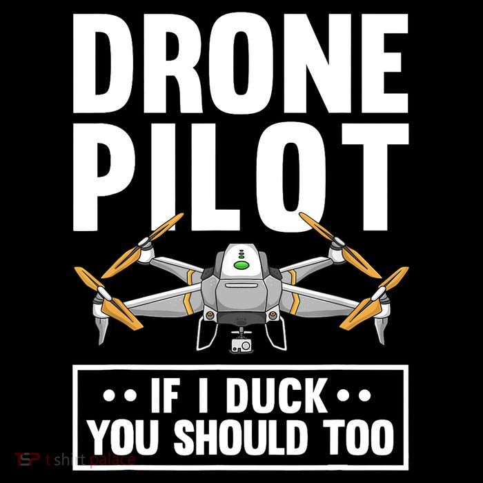 Funny Drone Pilot For RC Racing Pilots Flying FPV Poster