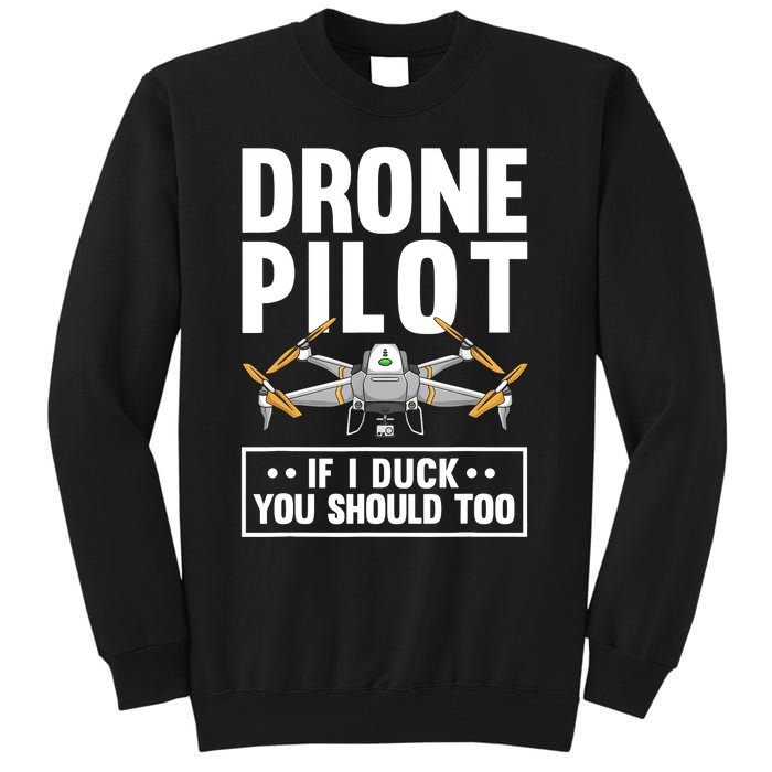 Funny Drone Pilot For RC Racing Pilots Flying FPV Tall Sweatshirt