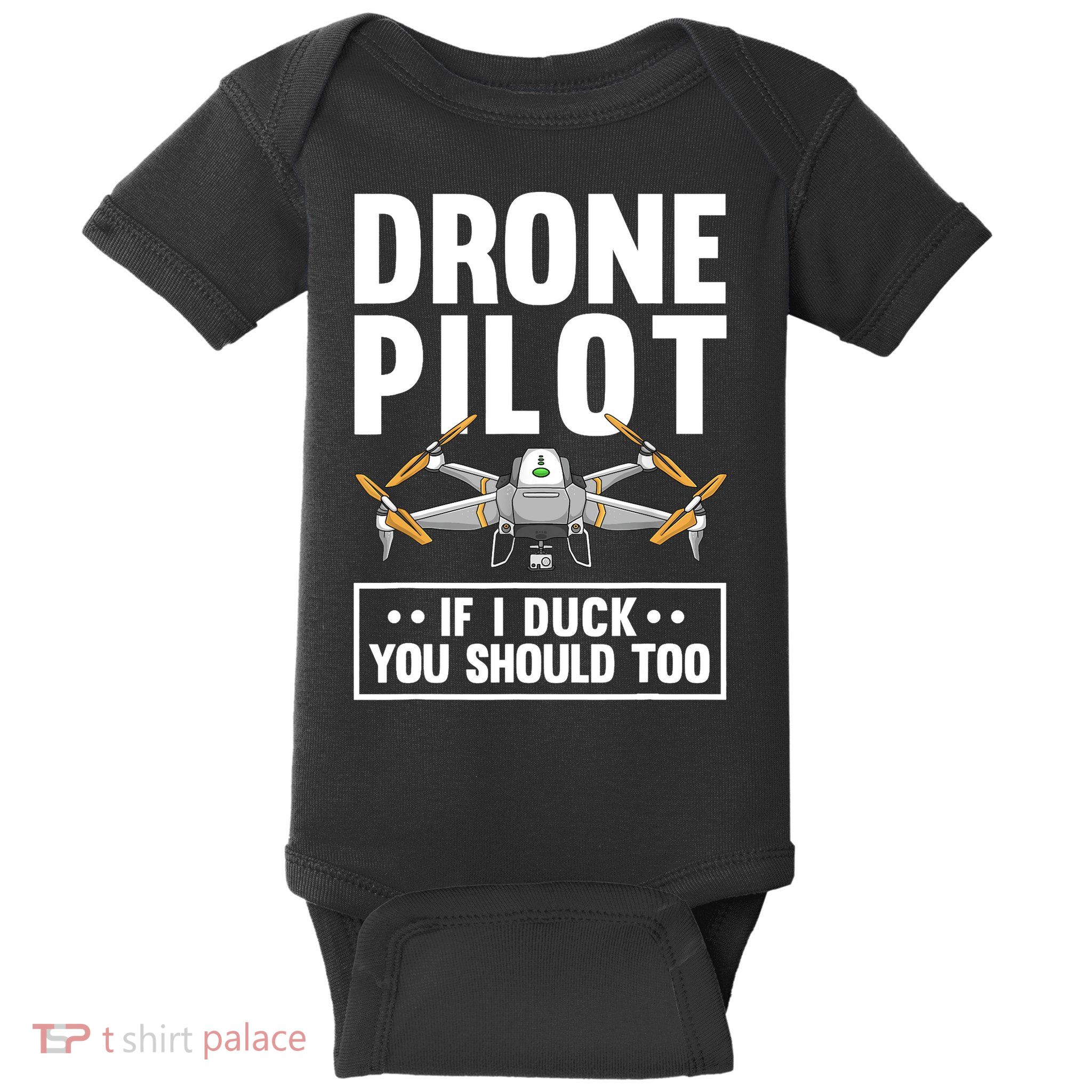 Funny Drone Pilot For RC Racing Pilots Flying FPV Baby Bodysuit