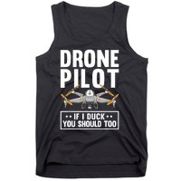 Funny Drone Pilot For RC Racing Pilots Flying FPV Tank Top