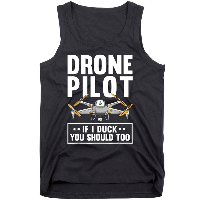 Funny Drone Pilot For RC Racing Pilots Flying FPV Tank Top