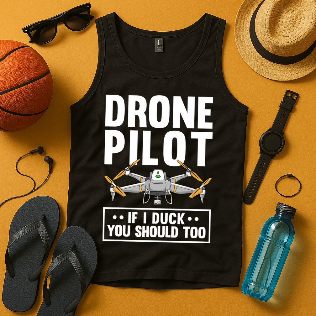 Funny Drone Pilot For RC Racing Pilots Flying FPV Tank Top