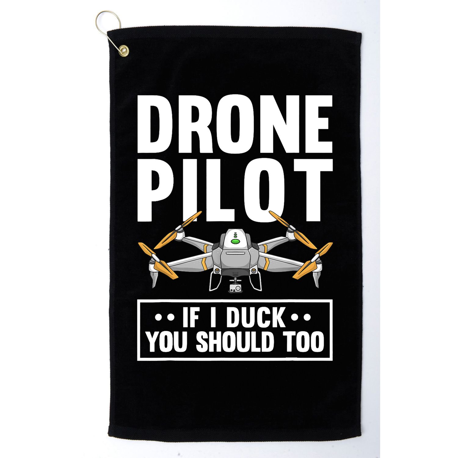 Funny Drone Pilot For RC Racing Pilots Flying FPV Golf Towel