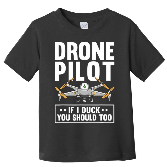 Funny Drone Pilot For RC Racing Pilots Flying FPV Toddler T-Shirt