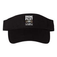 Funny Drone Pilot For RC Racing Pilots Flying FPV Valucap Bio-Washed Visor